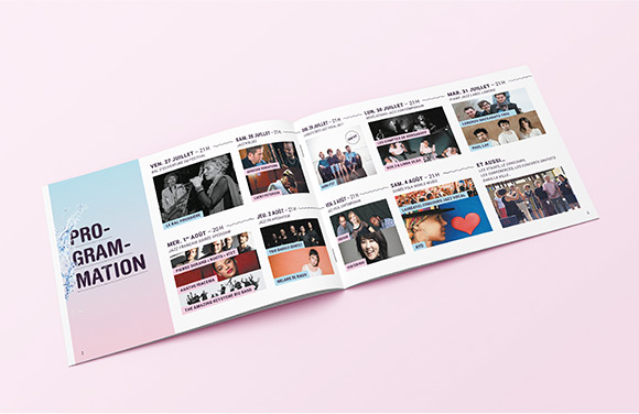 Brochure programme festival Crest Jazz Vocal 2018.