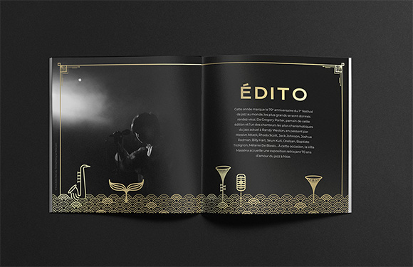Brochure programme festival de jazz 2018.