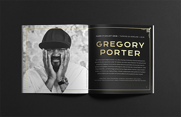 Brochure programme festival de jazz 2018.
