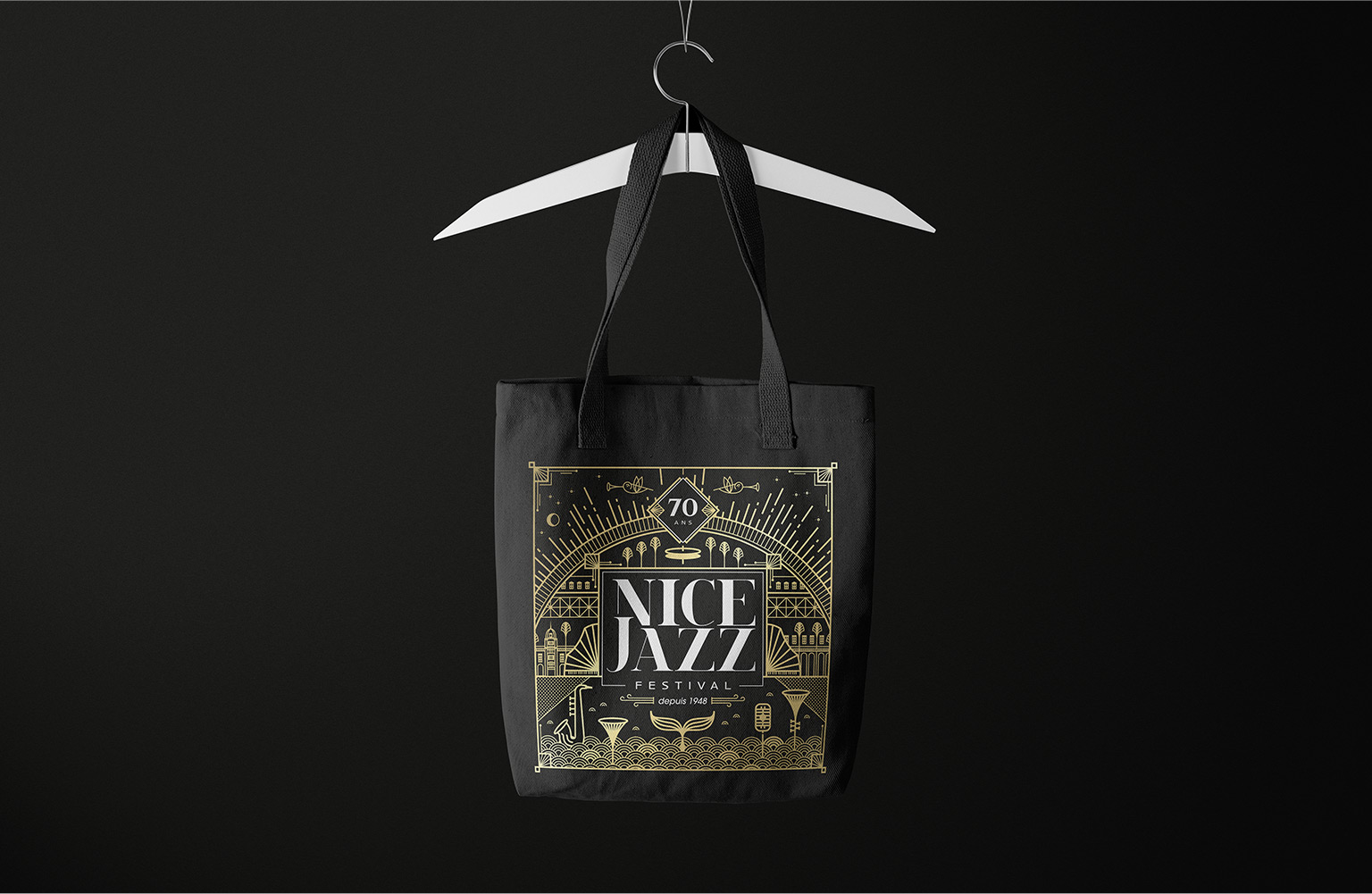 Objet collector festival de jazz 2018.