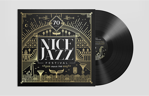 Objet collector festival de jazz 2018.
