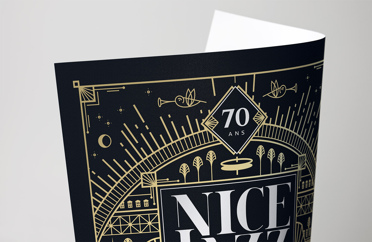 Visuel Nice Jazz Festival 2018.