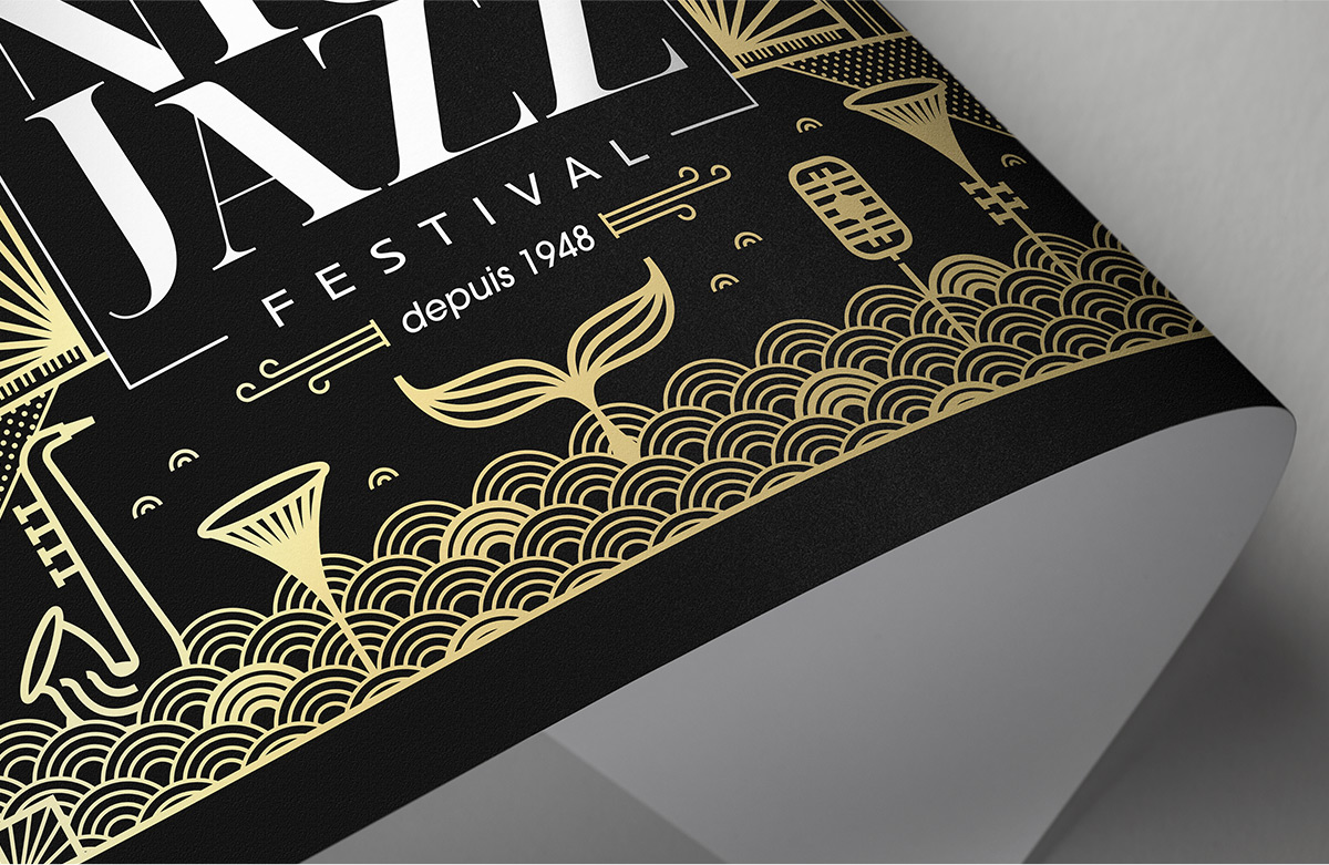 Visuel Nice Jazz Festival 2018.