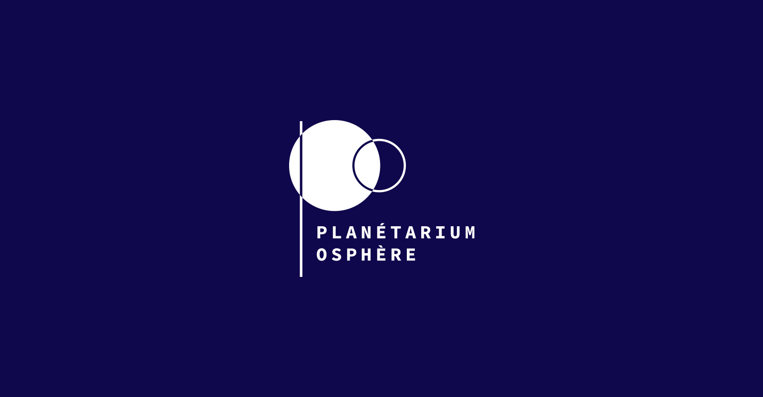 Logo de l’identité visuelle planétarium.