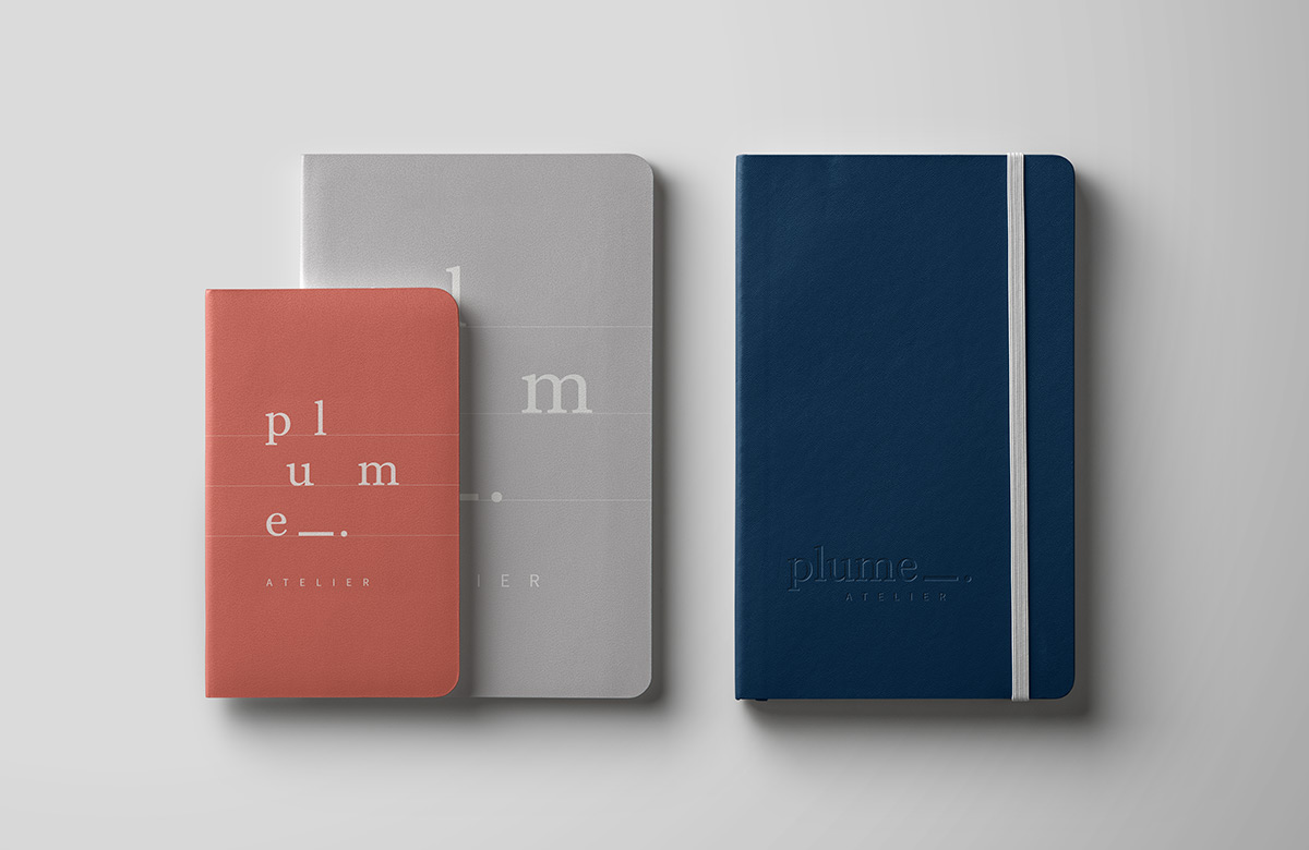 Carnet de notes Plume Atelier.