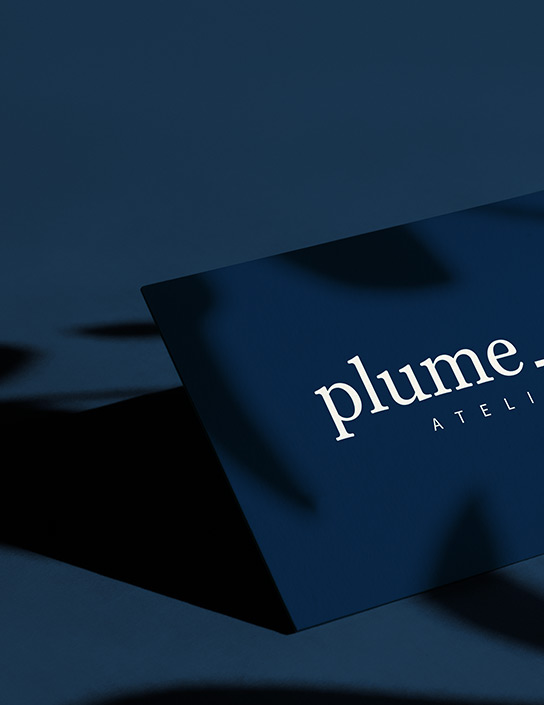 Identité graphique Plume Atelier